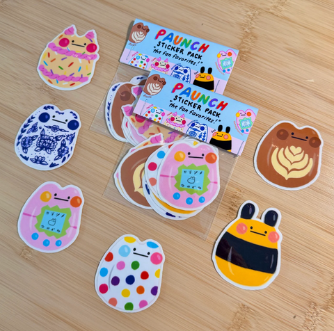 Paunch Sticker Pack :D