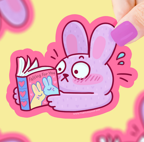 Smut Reader Vinyl Sticker