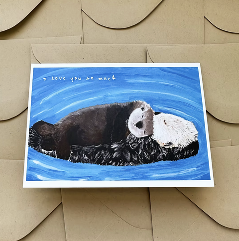I Love You So Much Greeting Card