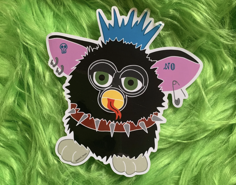 Punk Furby Sticker