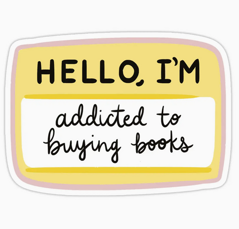 Buying Books Sticker