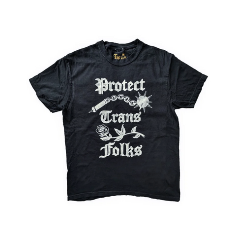 Protect Trans Folks Flail Short Sleeve Shirt