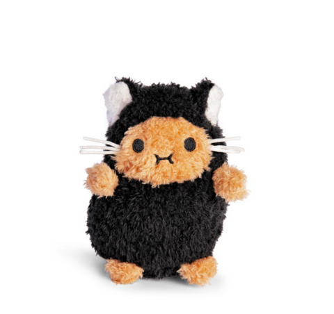 Mini Sitting Plush Toy - Kitty Black Ricespud