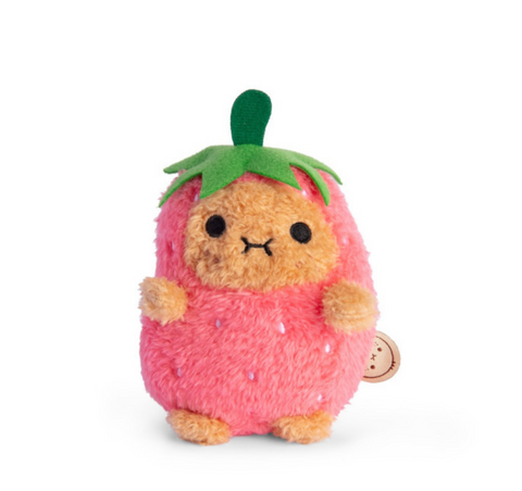 Mini Sitting Plush Toy - Strawberry Ricespud