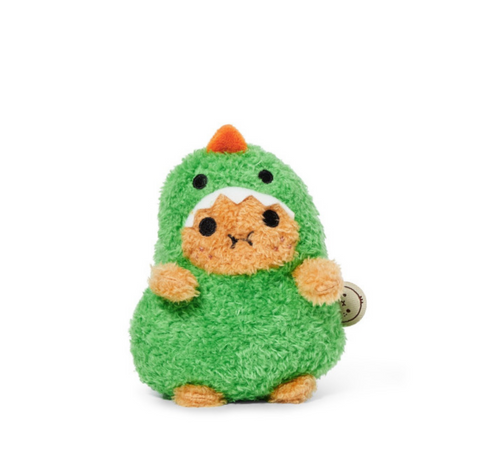 Mini Sitting Plush Toy - Dinosaur Green Ricespud