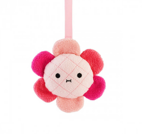 Ricebloom - Pink Flower Rattle Toy