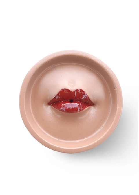 Lips Concrete Incense Burner - Fair