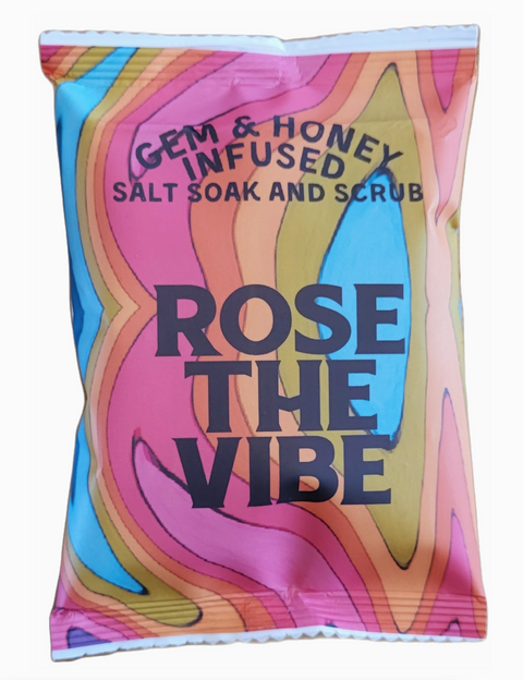 Bath Salt Soaks - Rose The Vibe