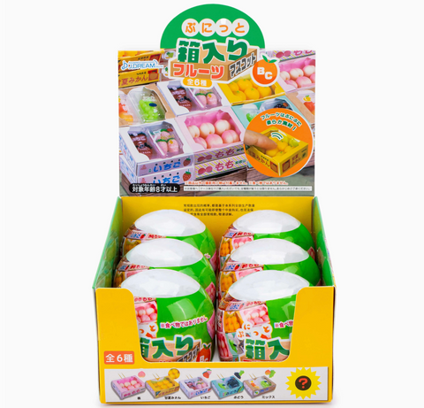 Squishy Fruit Cake Market Box Capsule Toy