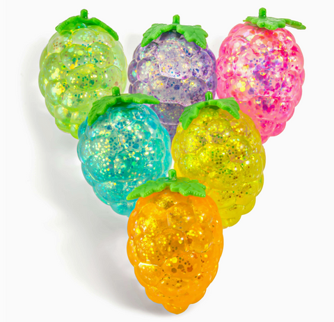 Grape Gummy 3D Fruits Sensory Squishy Toy