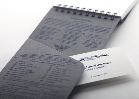 Front Page 2 Pack - Reporter's Notebook