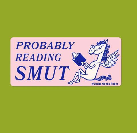 Reading Smut Sticker