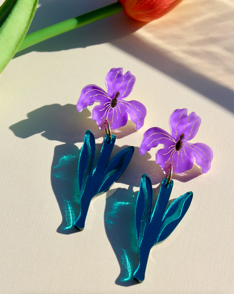 Iris Earrings