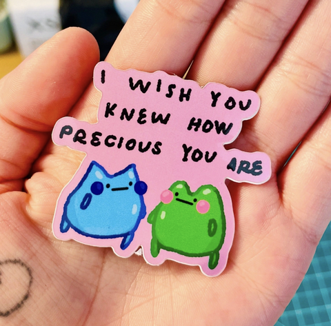 U R So Precious Sticker