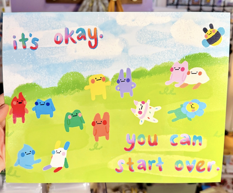 Its Ok. You Can Start Over. Print