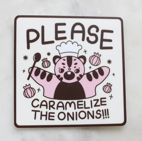 Caramelized Onion Sticker