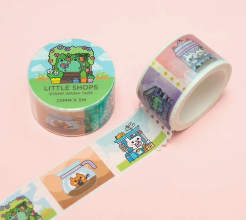 Little Shops Stamp Washi Tape