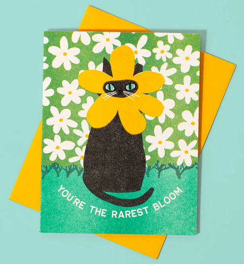 Rarest Bloom - Risograph Card