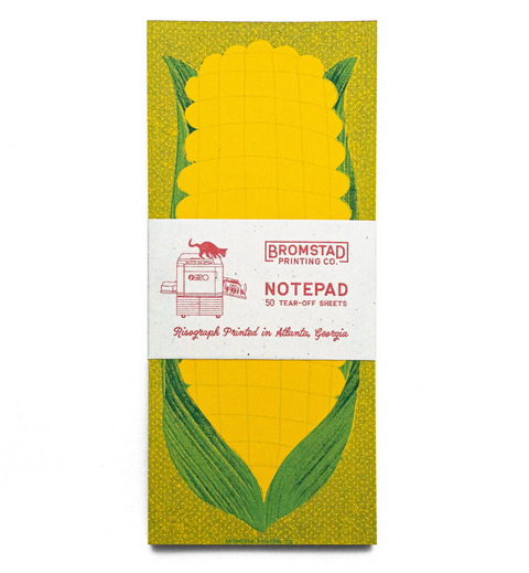 Corn - Risograph Notepad