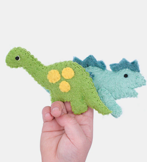 Dinosaur Finger Puppet Set