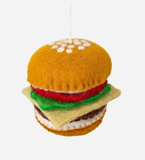 Burger Ornament
