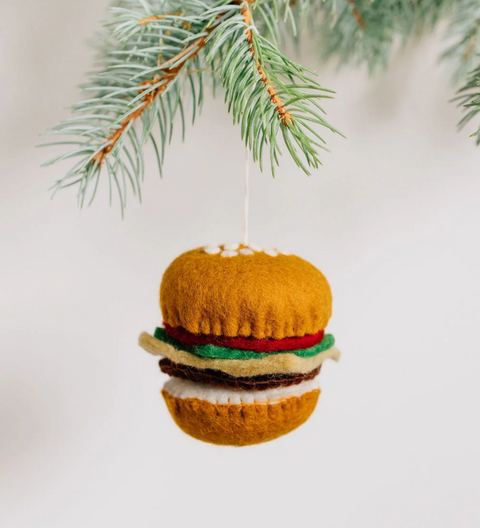 Burger Ornament