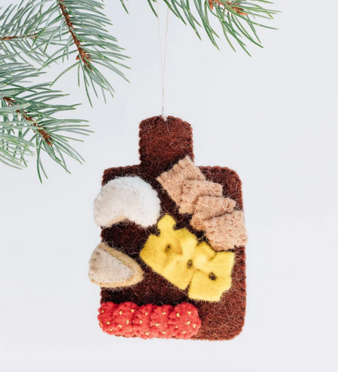 Cheeseboard Ornament