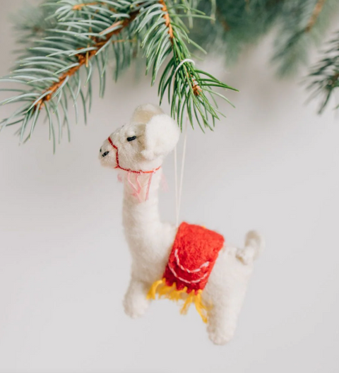 Llama Ornament