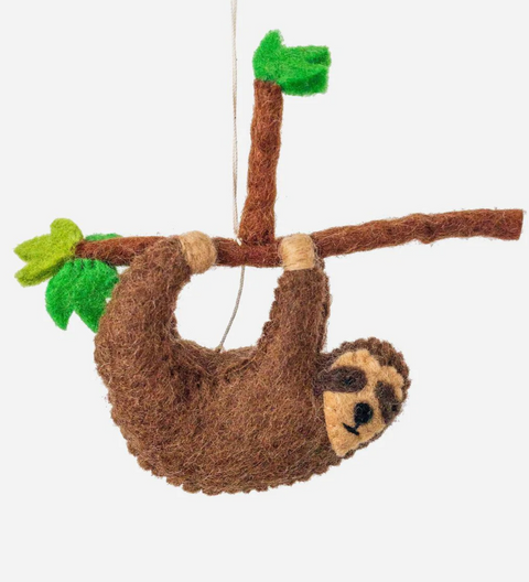 Sloth Ornament