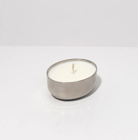 Soy Candle in Reusable Stainless Steel Vessel Non Toxic