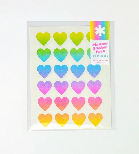 Planner Sticker Pack - Riso Hearts