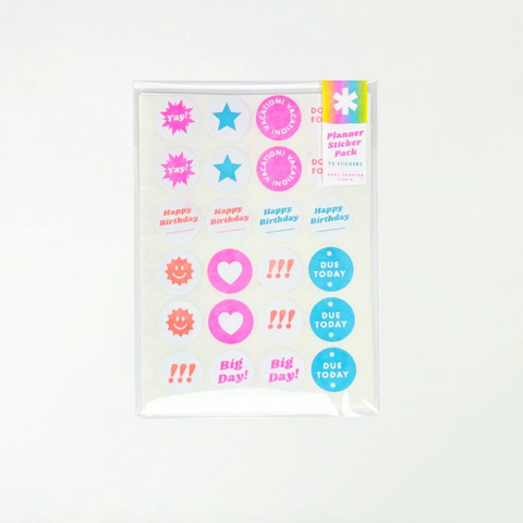 Planner Sticker Pack - Riso Calendar
