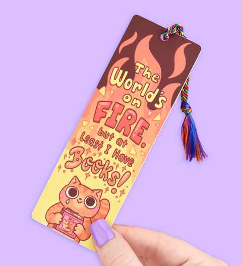 World’s On Fire Bookmark