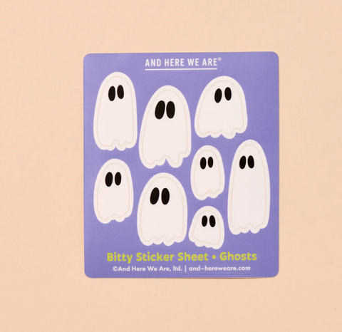 Ghosts Bitty Sticker Sheet