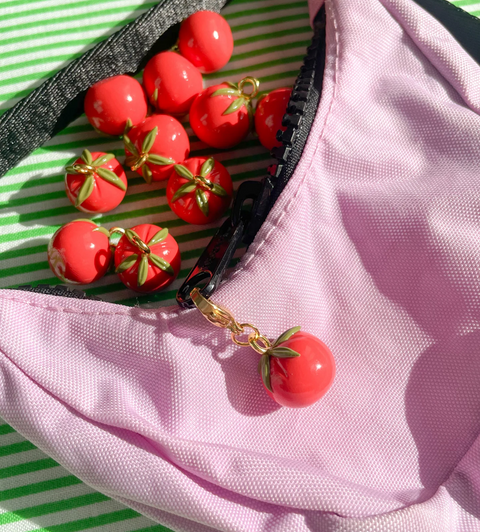 Tomato Bag Charm
