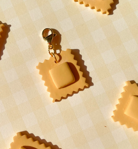 Ravioli Bag Charm