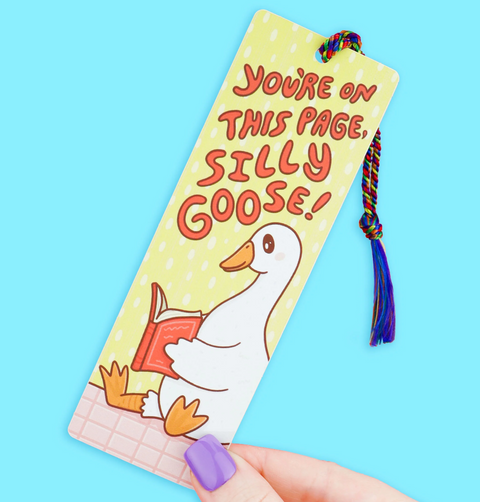 Silly Goose Reads Bookmark