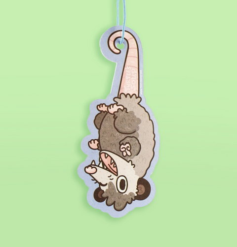 Dangling Opossum Scented Air Freshener