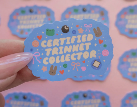 Trinket Collector Sticker