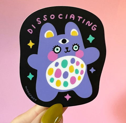 Dissociating Sticker