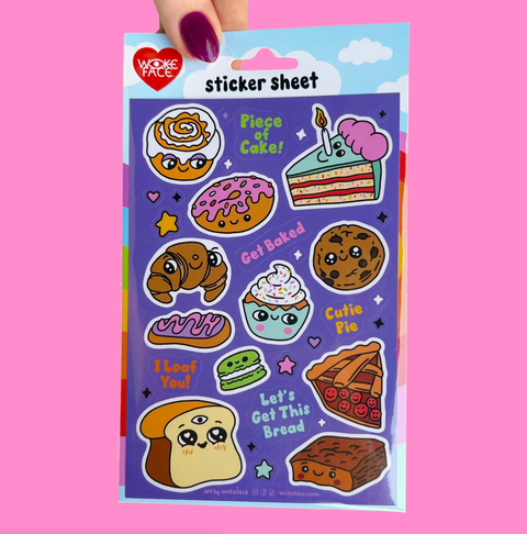 Bakery Buds Sticker Sheet
