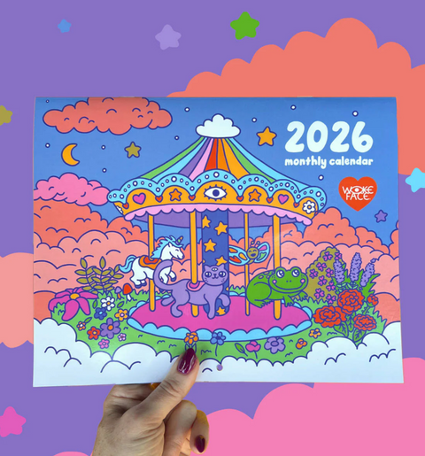 2026 Wokeface Calendar