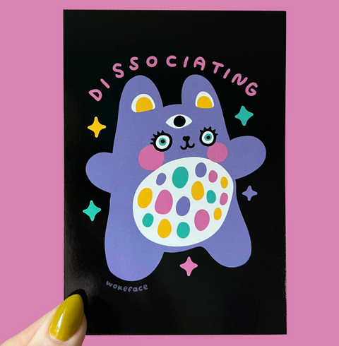 Dissociating Postcard