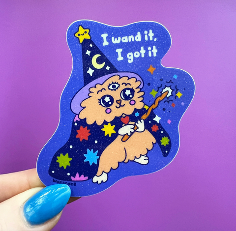 I Wand It, I Got It Sticker