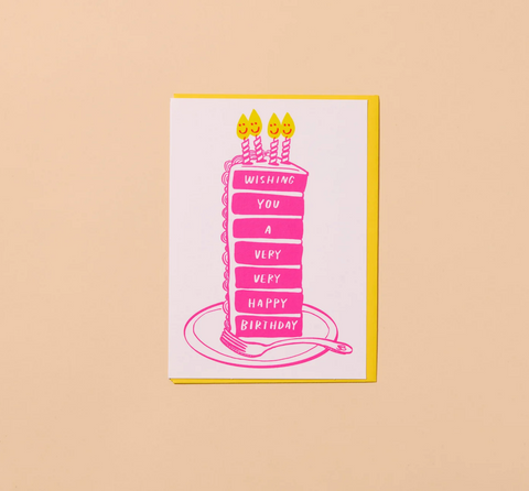 Wishing You A Very Happy Birthday Card