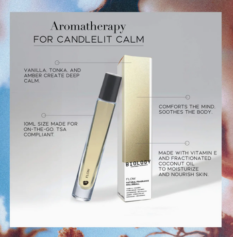 Flow – Vanilla Amber | Natural Rollerball Fragrance Oil