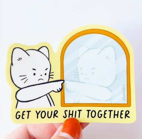 Gyst Cat Waterproof Vinyl Sticker