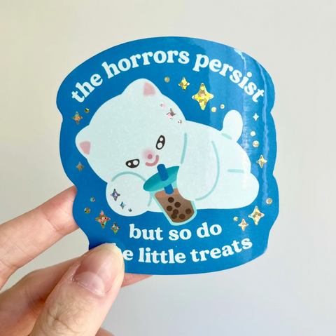 Vinyl Sticker - The Horrors Persist