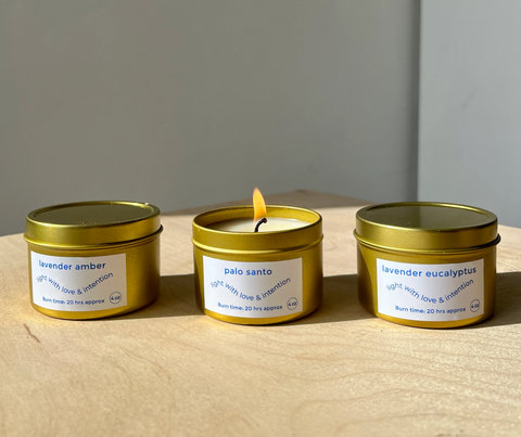 Santal Dorado 4oz Metal Tin