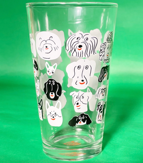 Dog Pint Glass